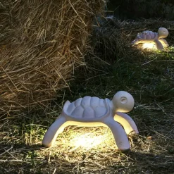 Viadurini Lighting Design Beleuchtung-Wiederaufladbare und per Touch dimmbare Außenlampe - Schildkröte