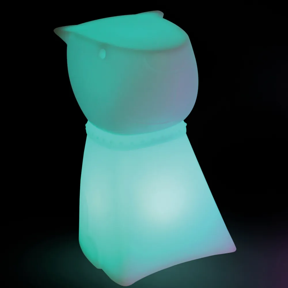 Viadurini in the Garden Lichtmöbel-Wiederaufladbarer Outdoor-Hocker in Hundeform aus Polypropylen - Ardea