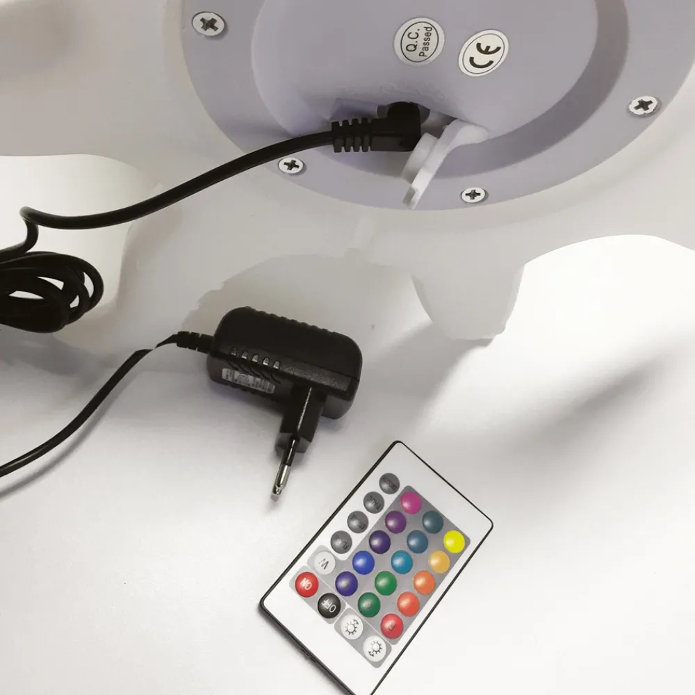 Viadurini in the Garden Lichtmöbel-Wiederaufladbarer Outdoor-Hocker in Hundeform aus Polypropylen - Ardea