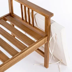 Viadurini in the Garden Garten Lounge Set-Wohnzimmer 4 Garten Holzzubehör Elegantes Design für den Außenbereich - Roxen