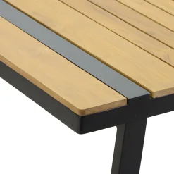 Viadurini in the Garden Garten Lounge Set-Wohnzimmer aus Aluminium mit Details aus brasilianischem Teakholz - Tagebuch