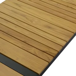 Viadurini in the Garden Garten Lounge Set-Wohnzimmer aus Aluminium mit Details aus brasilianischem Teakholz - Tagebuch