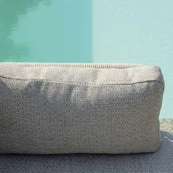 Viadurini in the Garden Garten Lounge Set-Wohnzimmer, bestehend aus 2 Sesseln, 1 Sofa und Couchtisch aus Aluminium - Symphony