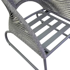 Viadurini in the Garden Garten Lounge Set-Wohnzimmer bestehend aus 2 Sesseln mit Couchtisch - Suitcase