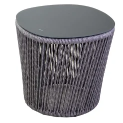 Viadurini in the Garden Garten Lounge Set-Wohnzimmer bestehend aus 2 Sesseln mit Couchtisch - Suitcase