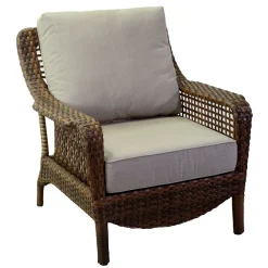 Viadurini in the Garden Garten Lounge Set-Wohnzimmer bestehend aus 2 Sesseln, 1 Sofa und 1 Couchtisch - Sonnenschirm