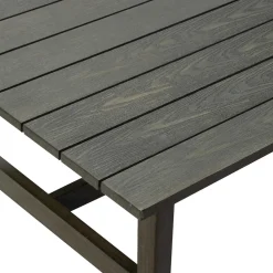 Viadurini in the Garden Garten Lounge Set-Wohnzimmer bestehend aus 2 Sesseln, 1 Sofa und 1 Couchtisch - Sonnenschirm