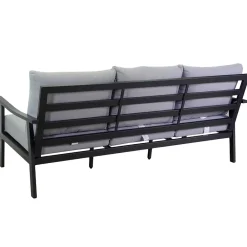 Viadurini in the Garden Garten Lounge Set-Wohnzimmer, bestehend aus 1 Sofa, 2 Sesseln und 1 Couchtisch - Tisch