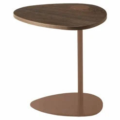 Viadurini Living Moderne Couchtische-Wohnzimmer Couchtisch in Metall und Holzplatte, Luxus-Design - Yassine