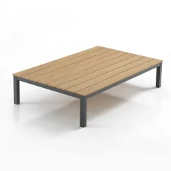 Viadurini in the Garden Garten Lounge Set-Wohnzimmer im Innen- und Außenbereich, bestehend aus 1 Ecksofa und 1 Couchtisch – Savoir