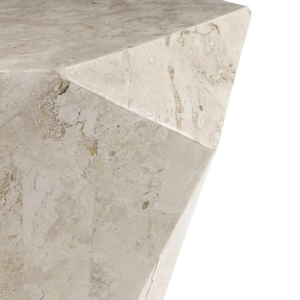 Viadurini Living Couchtische Aus Stein-Wohnzimmer-Couchtisch komplett in Fossil Stone, verschiedene Ausführungen – Air