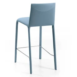 Viadurini Living Küchenhocker-Wohnzimmerhocker aus Stoff mit Porzellan-Finish, hergestellt in Italien – Lanterna