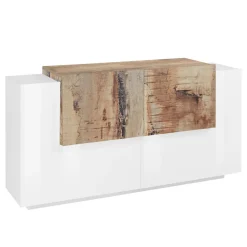 Viadurini Living Sideboards-Wohnzimmermöbel 2 Türen und 2 Türen in Holz 2 Ausführungen - Therese