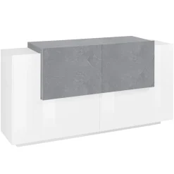 Viadurini Living Sideboards-Wohnzimmermöbel 2 Türen und 2 Türen in Holz 2 Ausführungen - Therese