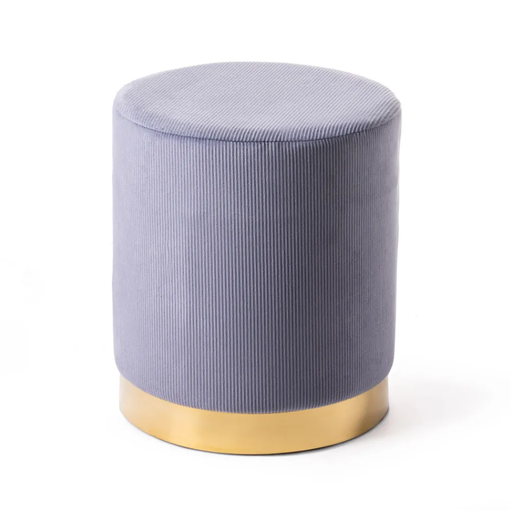 Viadurini Living Sitzsäcke|Sitzsäcke-Wohnzimmer-Pouf aus farbigem Cord mit Metallgestell – Travel