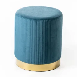 Viadurini Living Sitzsäcke|Sitzsäcke-Wohnzimmer-Pouf aus farbigem Cord mit Metallgestell – Travel