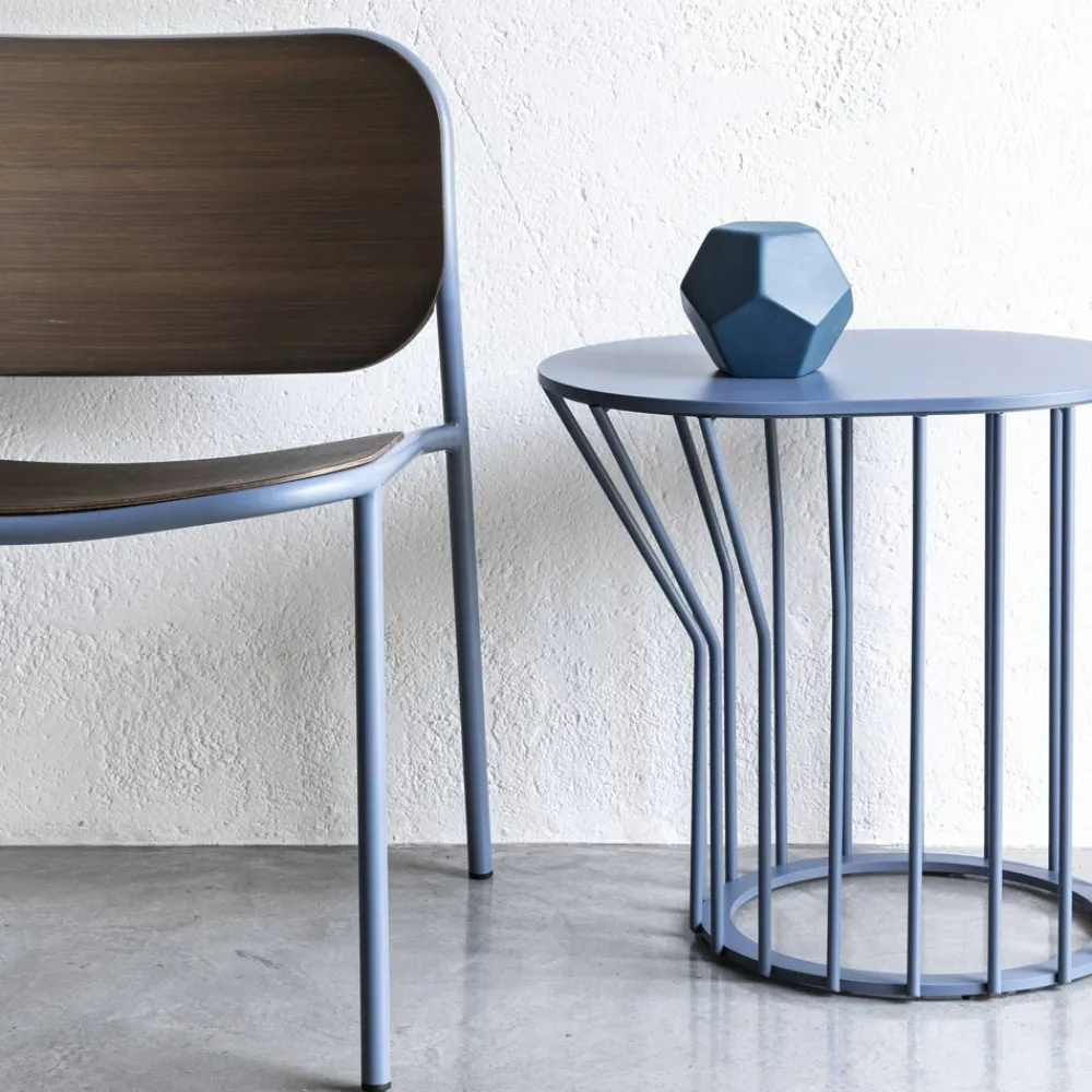 Viadurini Living Moderne Sessel-Wohnzimmersessel aus Holz und Metall Made in Italy 2 Stück - Saffia