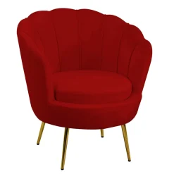 Viadurini Living Moderne Sessel-Wohnzimmersessel aus Metall und Samt - Kulisse