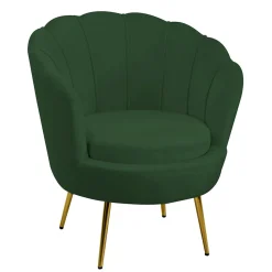 Viadurini Living Moderne Sessel-Wohnzimmersessel aus Metall und Samt - Kulisse