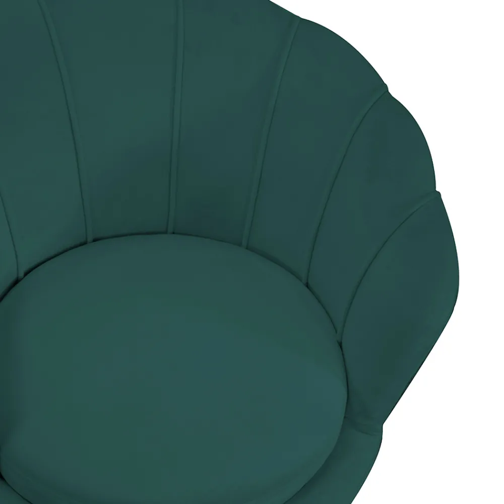 Viadurini Living Moderne Sessel-Wohnzimmersessel aus Metall und Samt - Kulisse