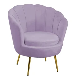 Viadurini Living Moderne Sessel-Wohnzimmersessel aus Metall und Samt - Kulisse