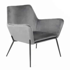 Viadurini Living Moderne Sessel-Wohnzimmersessel aus Samt in verschiedenen Farben und Metallgestell – Italien