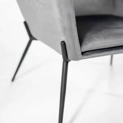 Viadurini Living Moderne Sessel-Wohnzimmersessel aus Samt in verschiedenen Farben und Metallgestell – Italien