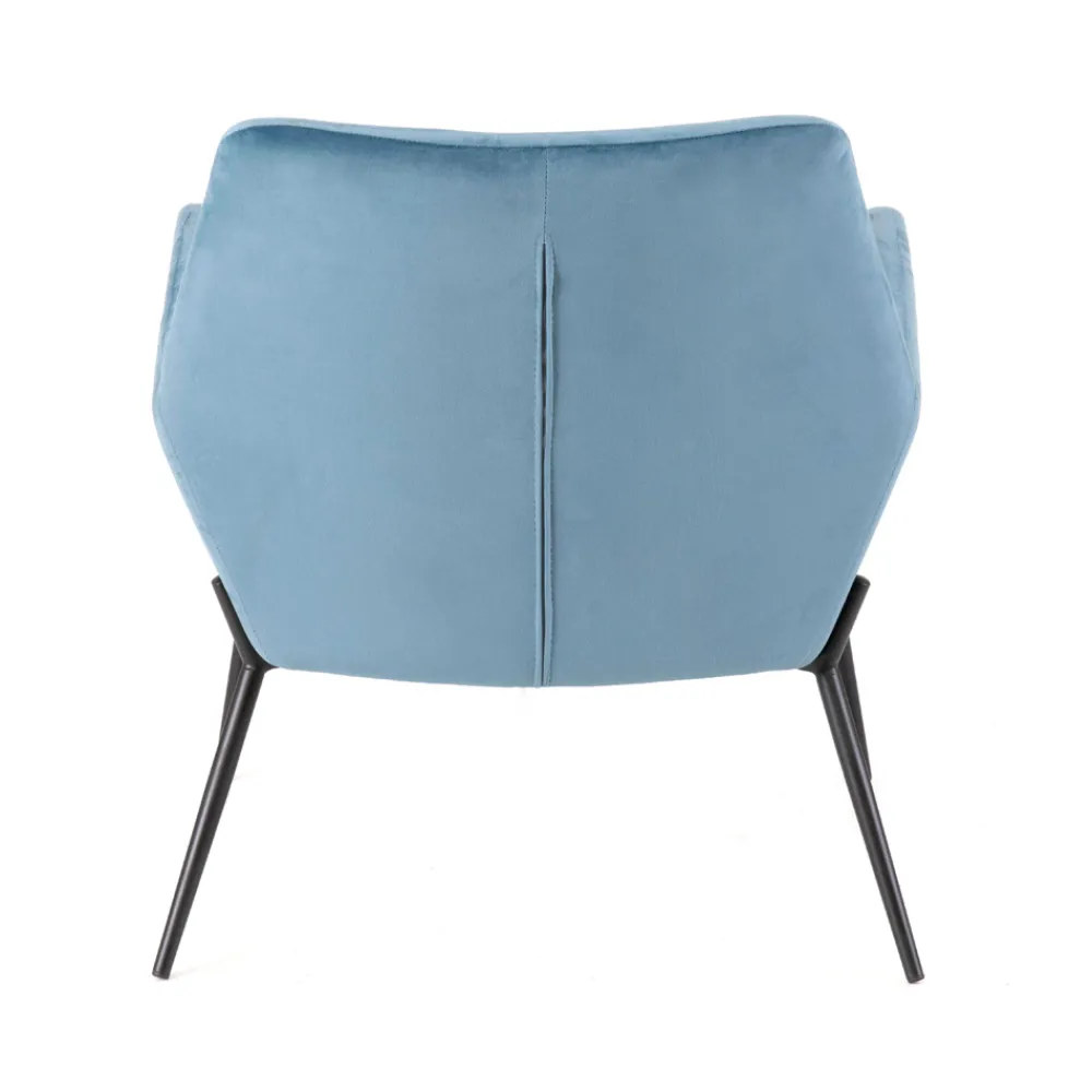 Viadurini Living Moderne Sessel-Wohnzimmersessel aus Samt in verschiedenen Farben und Metallgestell – Italien