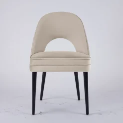 Viadurini Living Klassische Sessel-Wohnzimmersessel in verschiedenen Stoffen mit Holzschale - Edgar