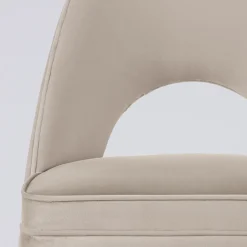 Viadurini Living Klassische Sessel-Wohnzimmersessel in verschiedenen Stoffen mit Holzschale - Edgar