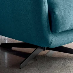 Viadurini Living Moderne Sessel-Wohnzimmersessel mit Dreh- oder Festfuß Made in Italy - Ironic