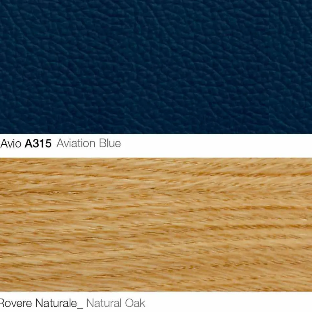 Viadurini Living Moderne Sessel-Wohnzimmersessel mit Fußstütze aus Leder und Holz Made in Italy - Butterfly