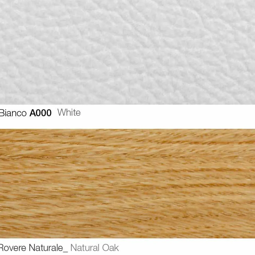 Viadurini Living Moderne Sessel-Wohnzimmersessel mit Fußstütze aus Leder und Holz Made in Italy - Butterfly