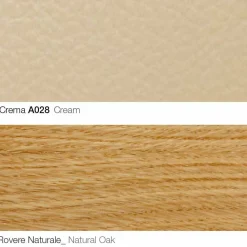 Viadurini Living Moderne Sessel-Wohnzimmersessel mit Fußstütze aus Leder und Holz Made in Italy - Butterfly