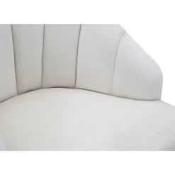 Viadurini Living Moderne Sessel-Wohnzimmersessel mit Stoffbezug und Metallbeinen - Shell