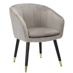 Viadurini Living Moderne Sessel-Wohnzimmersessel mit Stoffbezug und modernen Holzbeinen - Ezia