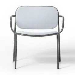 Viadurini Living Moderne Sessel-Wohnzimmersessel mit Stoffbezug Made in Italy 2 Stück - Sangria