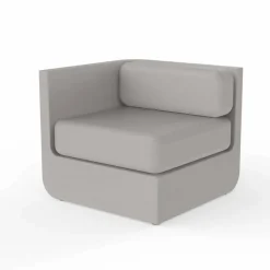 Vondom Garten Lounge Set-Wohnzimmer-Set Ulm taupe im Freien, modernes Design
