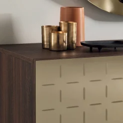 Viadurini Living Sideboards-Wohnzimmer-Sideboard aus Holz mit Spiegeltüren Made in Italy - Arenella