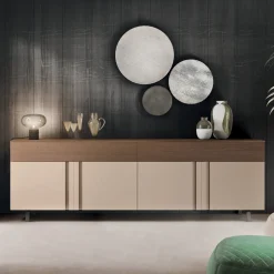 Viadurini Living Sideboards|Anrichte-Wohnzimmer-Sideboard aus ökologischem Holz mit Luxus-Schubladen - Serris