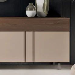 Viadurini Living Sideboards|Anrichte-Wohnzimmer-Sideboard aus ökologischem Holz mit Luxus-Schubladen - Serris