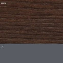 Viadurini Living Sideboards-Wohnzimmer-Sideboard aus mattem Holz und HPL-Laminat, hergestellt in Italien – Fiorenza