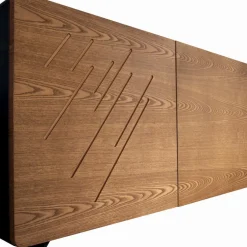 Viadurini Living Sideboards-Wohnzimmer-Sideboard aus MDF mit Gravuren von 2 oder 3 Türen Made in Italy - Eleganz