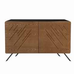 Viadurini Living Sideboards-Wohnzimmer-Sideboard aus MDF mit Gravuren von 2 oder 3 Türen Made in Italy - Eleganz