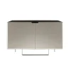 Viadurini Living Sideboards-Wohnzimmer-Sideboard mit 2 Türen in Nickel-Finish, hergestellt in Italien – Ulles