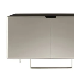 Viadurini Living Sideboards-Wohnzimmer-Sideboard mit 2 Türen in Nickel-Finish, hergestellt in Italien – Ulles