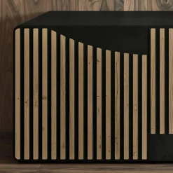 Viadurini Living Sideboards-Wohnzimmer-Sideboard mit 3 Türen in nordischer Eichenoptik – Linda