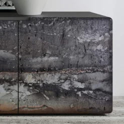 Viadurini Living Sideboards-Wohnzimmer-Sideboard mit 3 Türen in verschiedenen Ausführungen, hergestellt in Italien – Ole