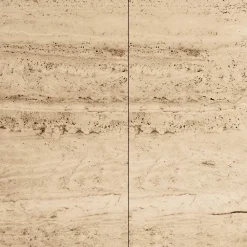 Viadurini Living Sideboards-Wohnzimmer-Sideboard mit 2 Türen in Travertin-Marmor-Finish, hergestellt in Italien – Jon