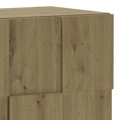 Viadurini Living Sideboards-Wohnzimmer-Sideboard mit 2 Flügeltüren in Eichenoptik – Natrium